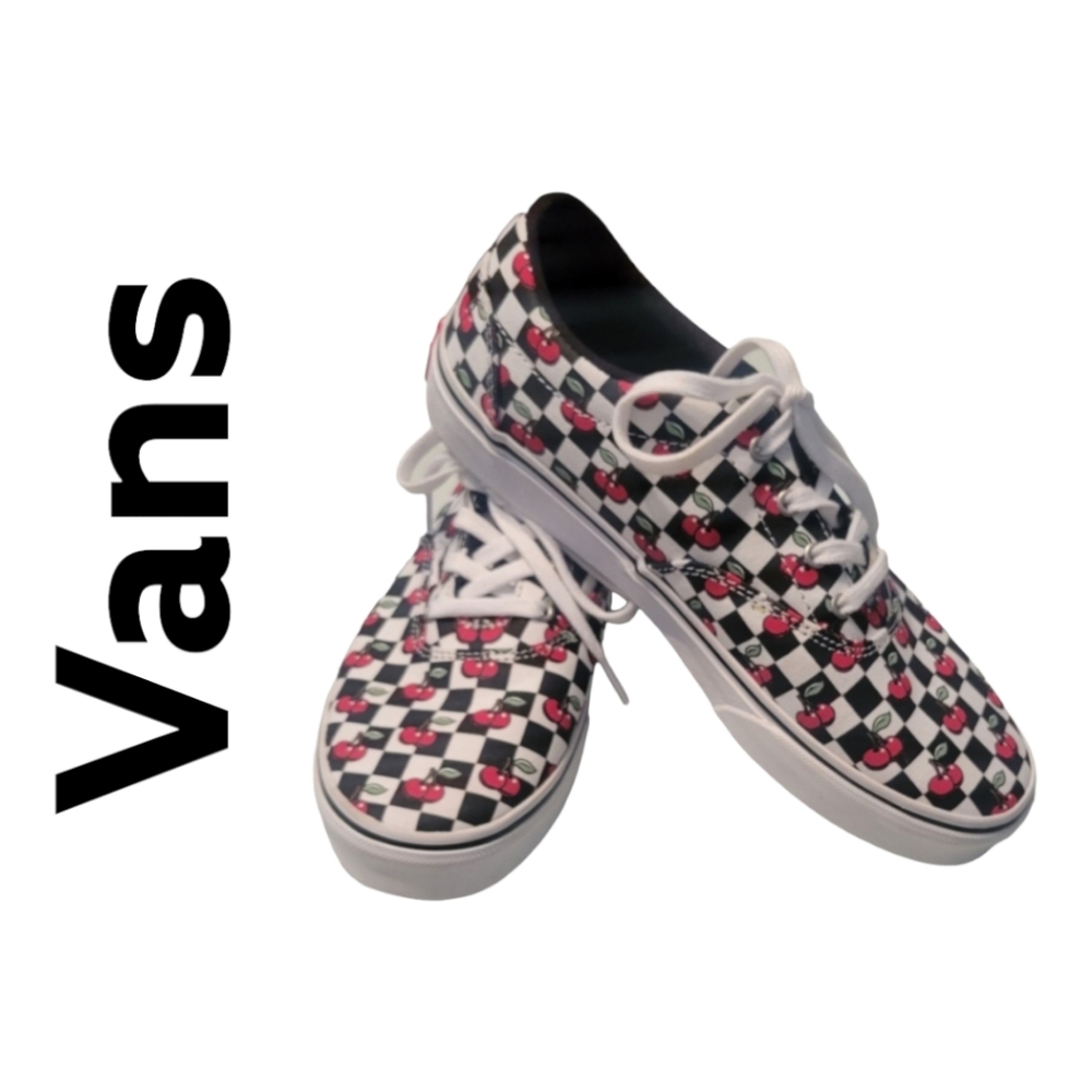 Vans Doheny Sneaker - Cherry Checker Multicolor Size 4.5 Missy Youth
